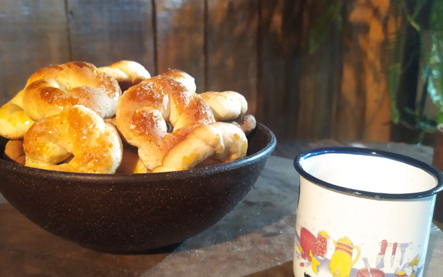 Rosquinha de creme de leite