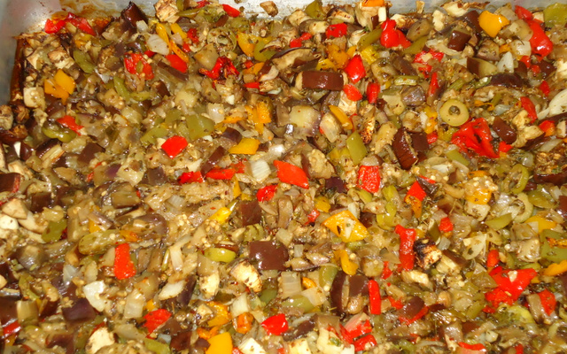 Antepasto de berinjela