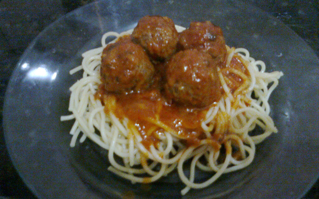 Almôndega light saborosa