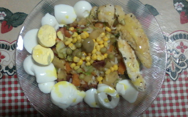 Salada de verdura cozida