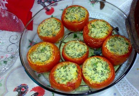 Tomates recheados à moda Rosetti