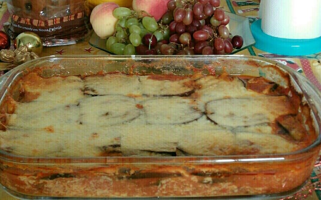 Berinjela ao forno light