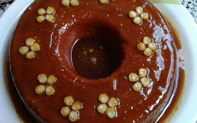 Pudim de milho verde