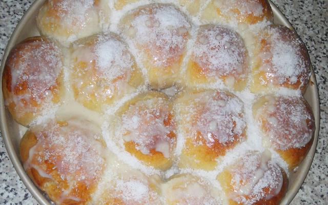Pão doce de leite condensado de liquidificador