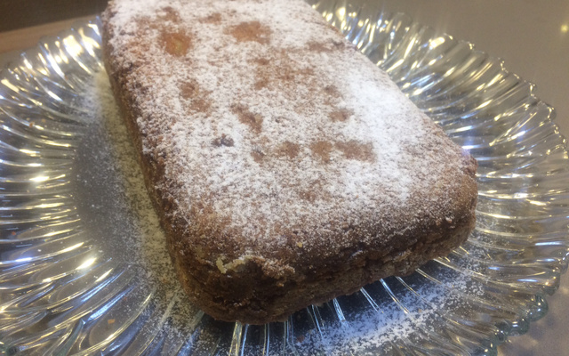 Bolo de maçã delicioso