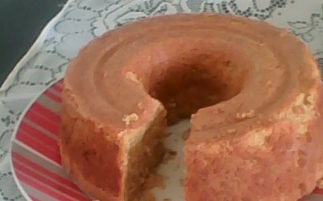 Bolo de laranja integral