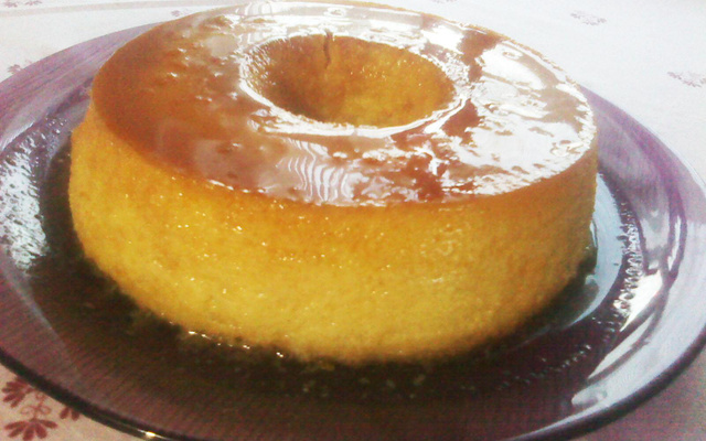 Pudim de furinhos igual ao da embalagem de leite condensado