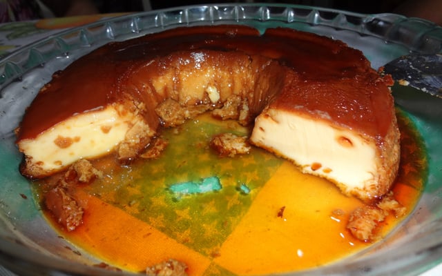 Pudim de panela de pressão