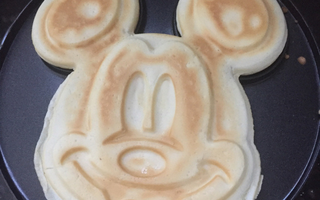 Pão de queijo de sanduicheira