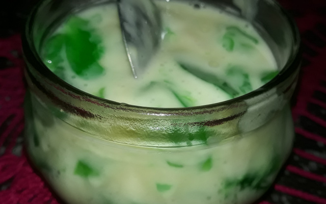 Gelatina com creme de limão - fácil e rápida