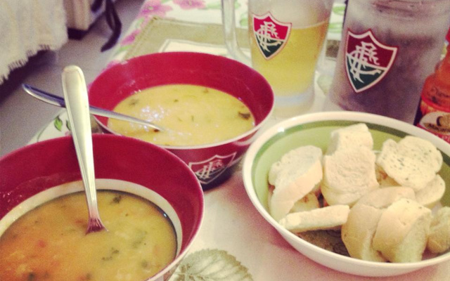 Sopa de siri do Hugo