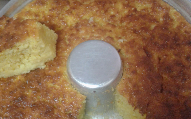 Bolo pamonha de milho