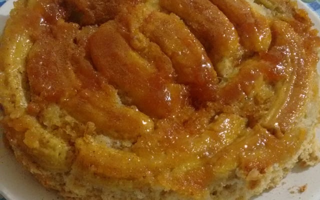 Torta de banana rápida