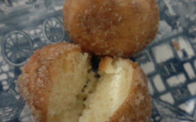 Bolinho de chuva de laranja