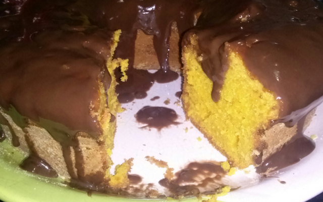 Bolo de cenoura fácil