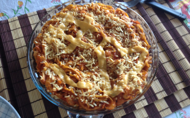 Macarrão de pizza