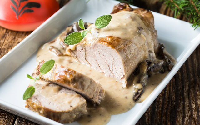 Lombo com laranja na pressão by Grazi