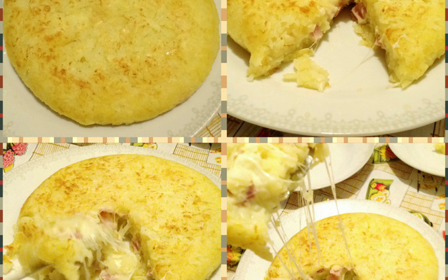 Batata recheada/rostie