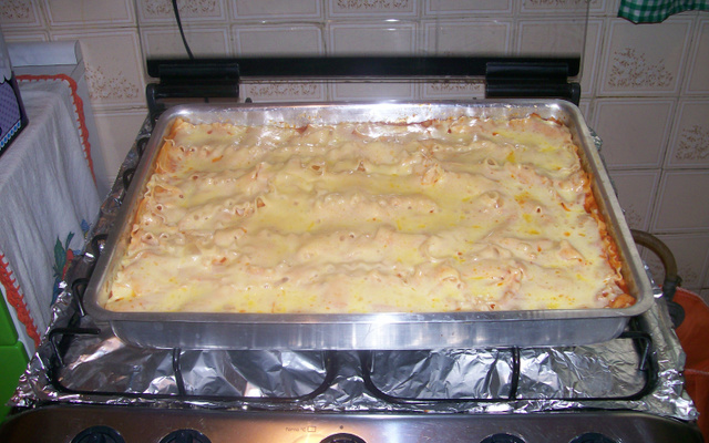 Lasanha à bolonhesa