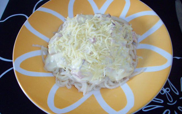 Espaguete Carbonara