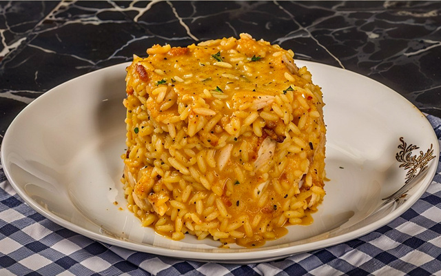 Risoto de frango Tudo Gostoso