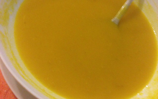 Sopa creme de abóbora