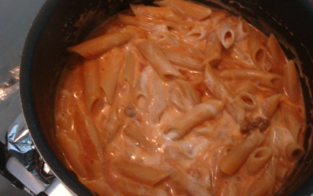 Macarrão rápido e prático