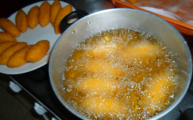 Bolinho caipira delicioso
