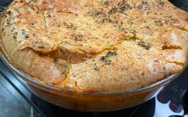 Torta de frango cremosa de liquidificador do Will