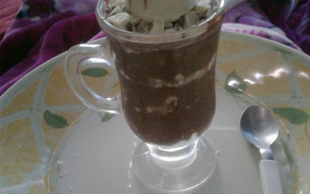 Tacinha de chocolate