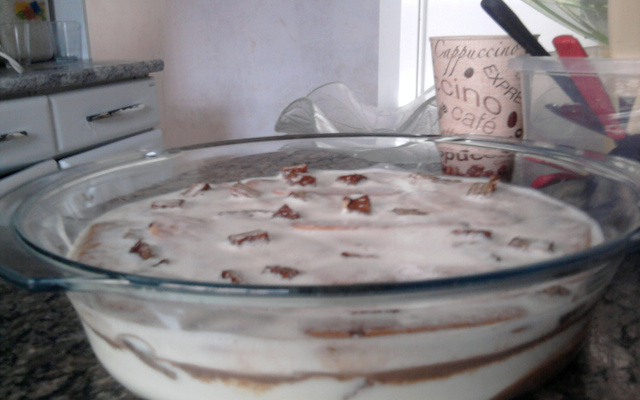 Pavê de biscoito maizena