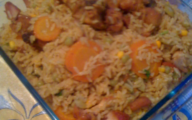 Galinhada chique da Lili