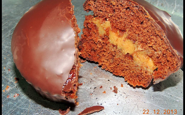 Pão de mel recheado da Zequinha