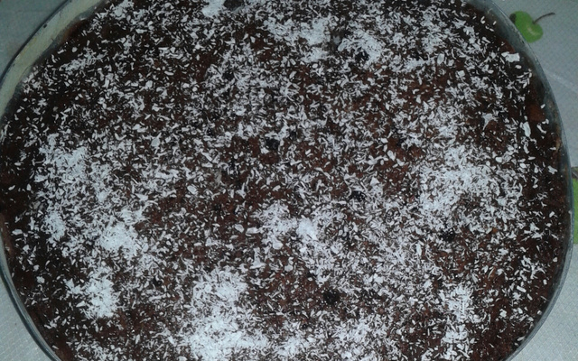 Bolo de chocolate gelado e bem molhadinho