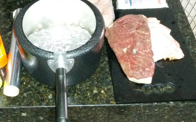 Churrasco na panela de pressão