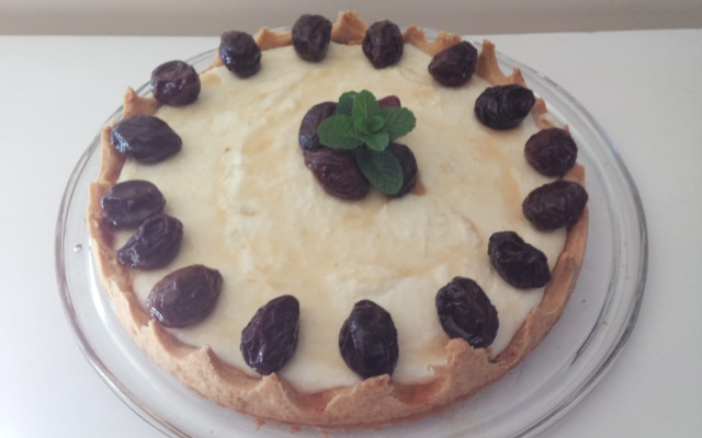 Torta de manjar diet