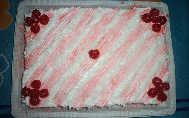 Bolo de abacaxi precioso (festa)