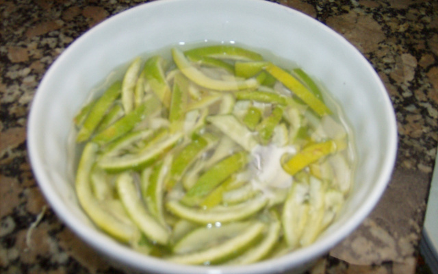 Doce de casca de laranja