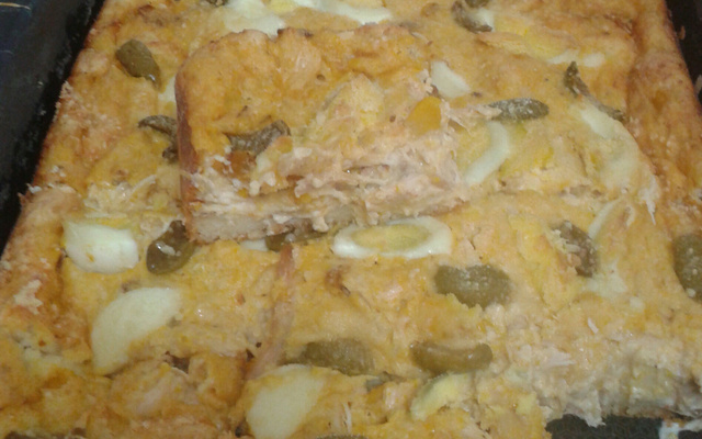 Torta de frango da Edna