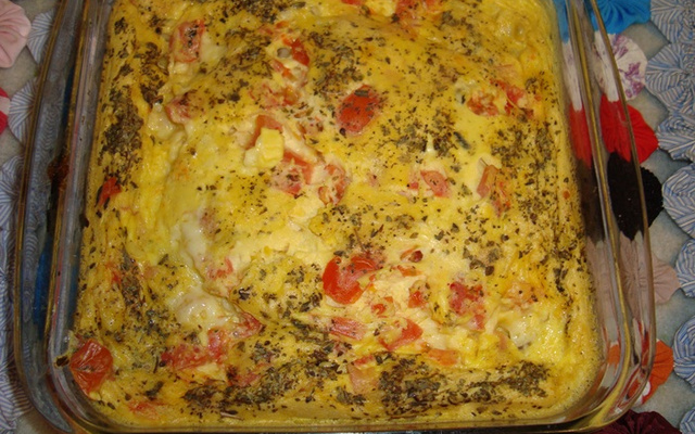Omelete assada