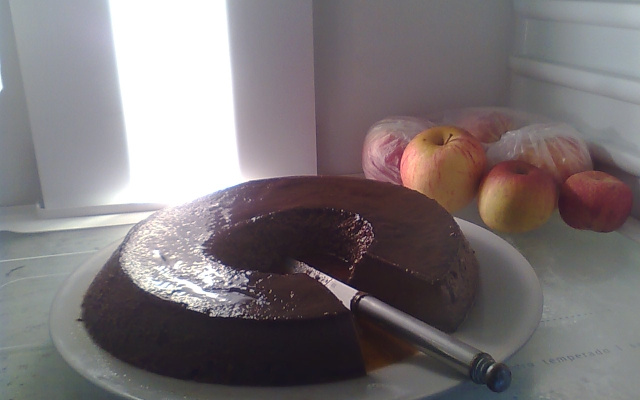 Pudim de Chocolate de Micro-ondas