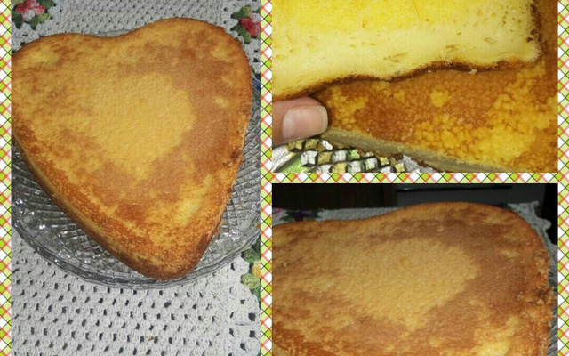 Bolo de fubá cremoso