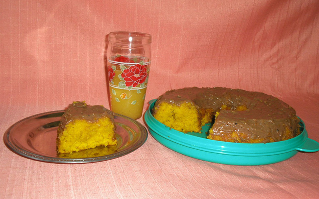 Bolo de cenoura