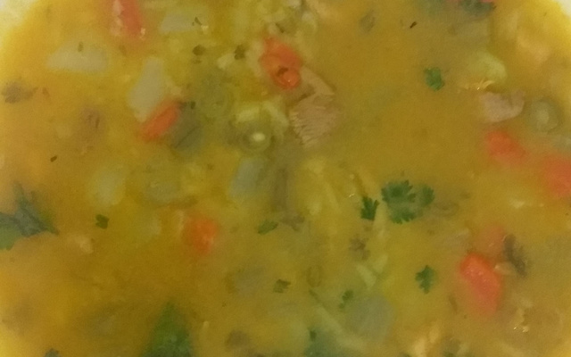 Canja de galinha rápida