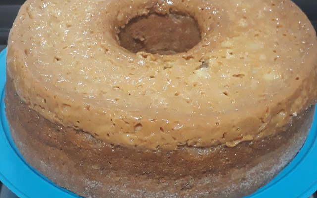 Bolo de churros dois em um