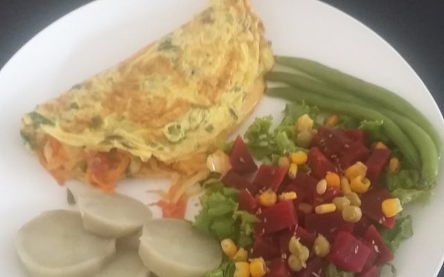 Omelete recheado light