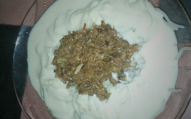 Macarrão com molho branco diferente
