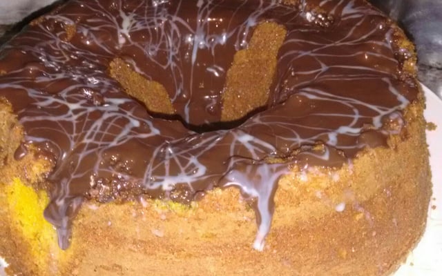 Bolo de cenoura diferente