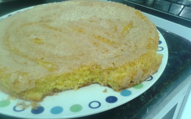 Bolo de Fubá Cremoso Sem queijo