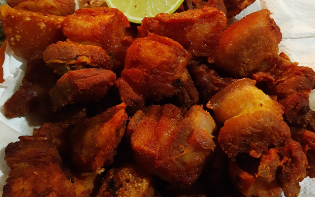 torresmo na panela de pressão